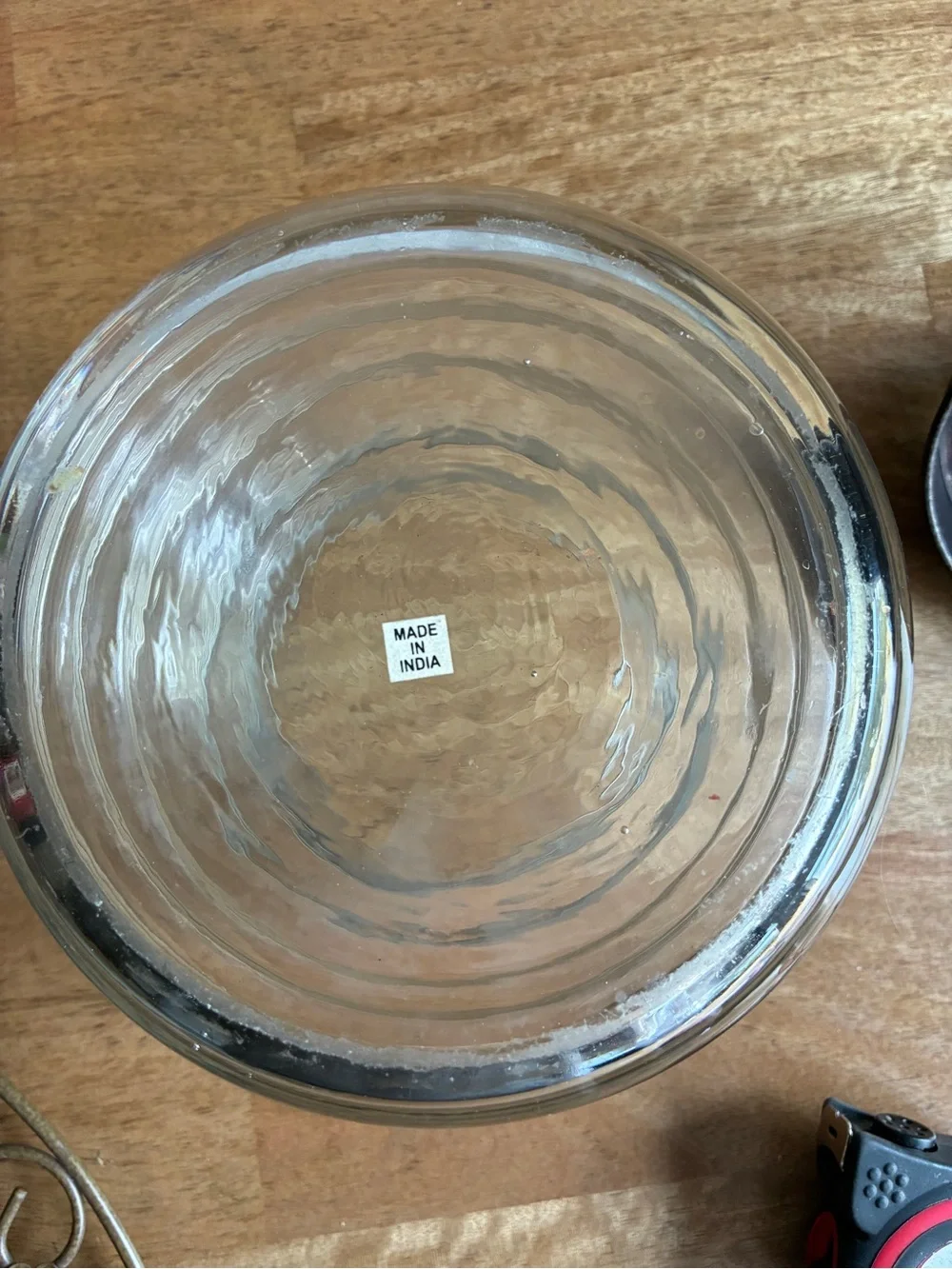 Glass Honey Jar with Black Metal Lid -7.5” x 5”